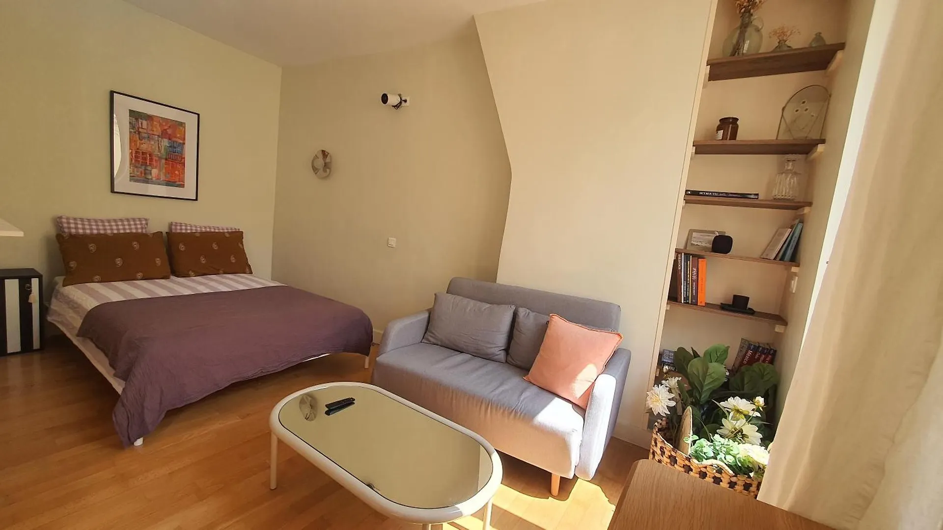 Studio Calme Et Ensoleille Entierement Renove Paris France